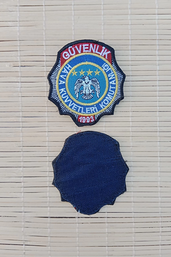 Hava Kuvvetleri Komutanligi Guvenlik 1993 Nakis İslemeli Arma Pec Patch