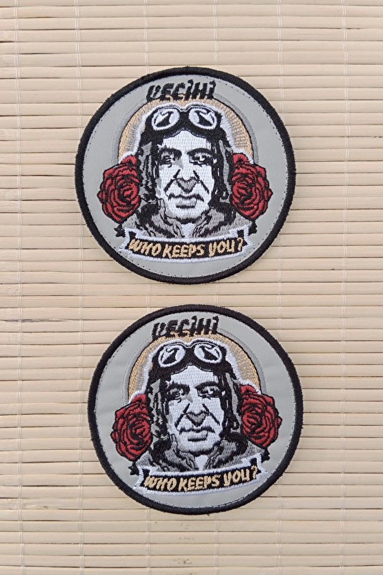 Vecihi Who Keeps You Nakis İslemeli Arma Patch Pec