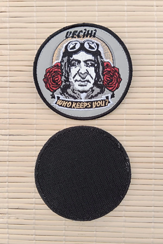 Vecihi Who Keeps You Nakis İslemeli Arma Patch Pec