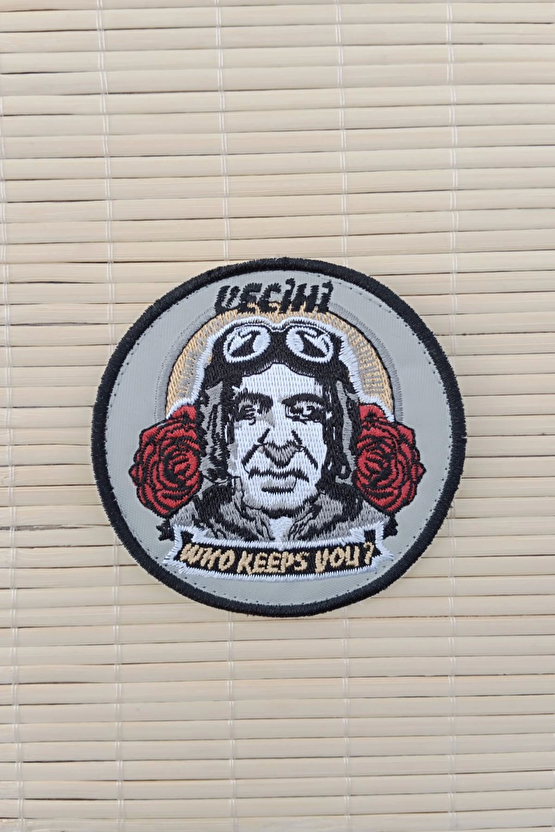 Vecihi Who Keeps You Nakis İslemeli Arma Patch Pec