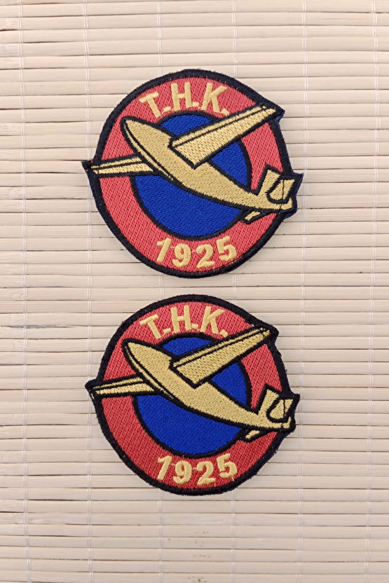 T.h.k 1925 Yazili Tayyare Logolu Nakis İslemeli Arma Patch Pec