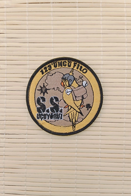 123.cu Filo S.s Ucuyoruz Yazili Nakis İslemeli Arma Pec Patch