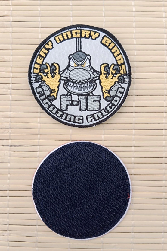 Very Angry Birds Fichting Falcon Nakis İslemeli Arma Pec Patch