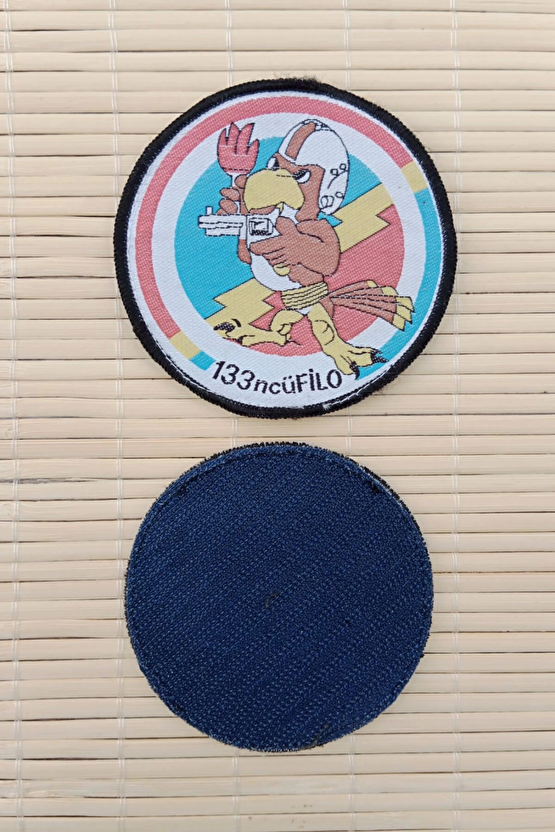 133.cu Filo Yazili Fermateks İslemeli Arma Pec Patch