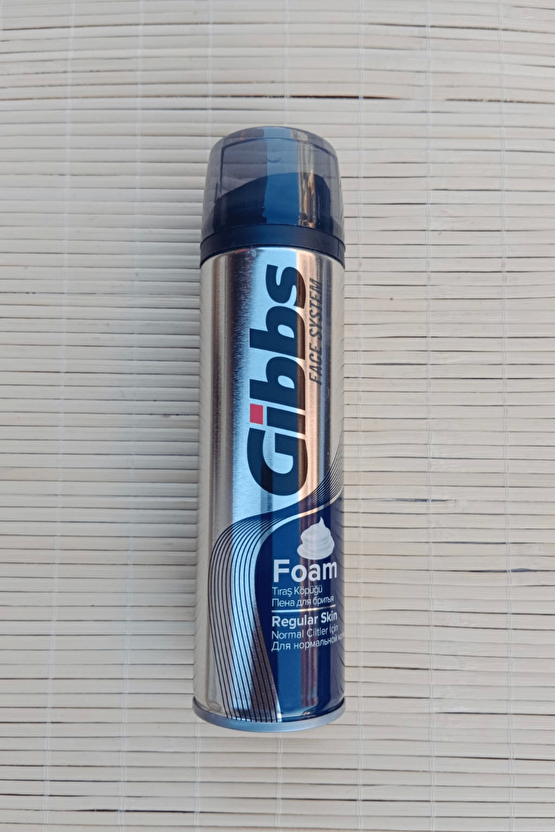 Gibbs Face System Foam Tras Kopugu Normal Ciltler İcin Regular Skin
