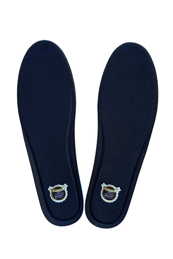 Siyah Renkli Natural Kemer Destekli Ortopedik Memory Foam Ayakkabi Tabanligi İc Ayakkabi Tabanlik