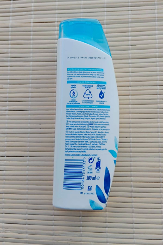 Head Shoulders Supreme Arindirici Besleyici 300 Ml Sac Vucut Yuz Sampuani