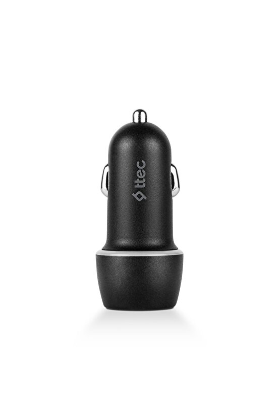 SmartCharger Duo PD 32W Araç Hızlı Şarj Aleti USB-C+USB-A