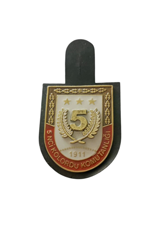 5 Nci Kolordu Komutanligi 1911 1 Nolu Harici Metal Gogus Brovesi