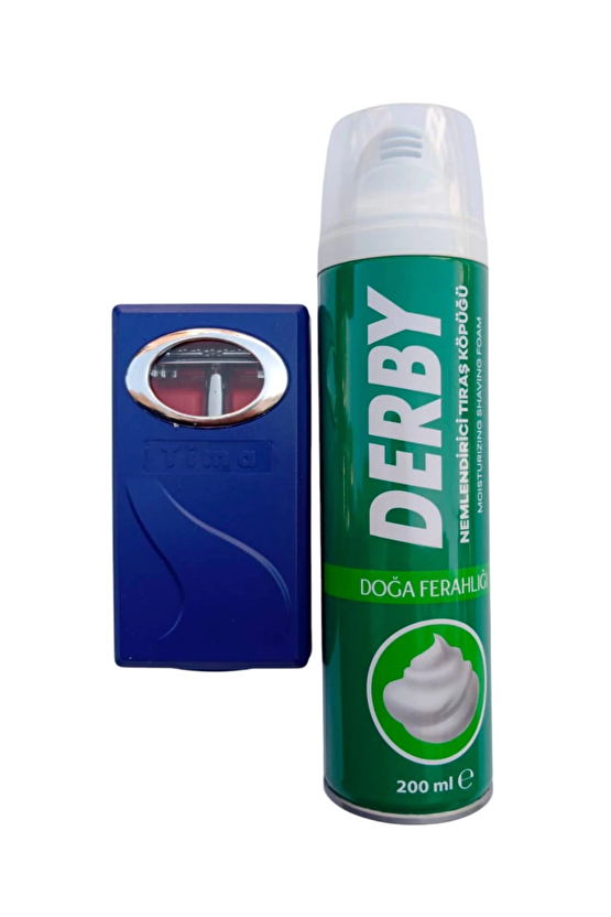 Derby Tras Kopugu Tima 777 Tras Makinasi Perma Sharp Yaprak Jilet Tras Seti