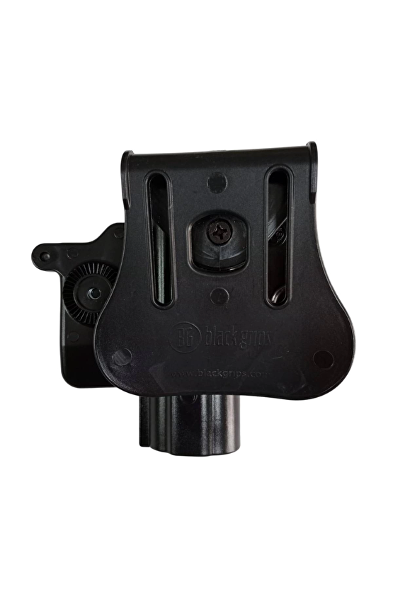 Sag El Siyah Renkli Beretta F 92 Black Grips Polimer Silah Kilifi Ve Tekli Sarjor Kilifi
