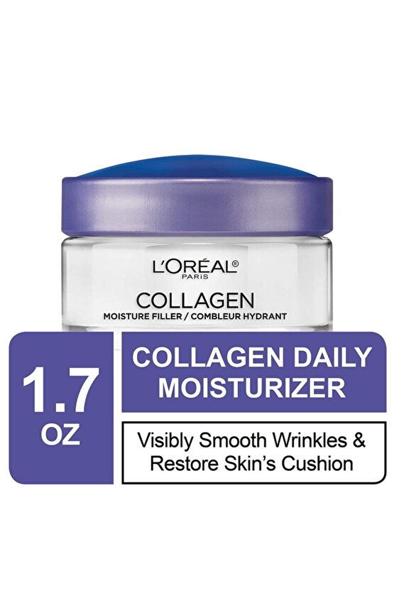 Kolojen Bakımı Kırışıklık Ve Prüz Karşıtı Dolgunlaştırıcı Günlük Bakım Kremi 50 ml