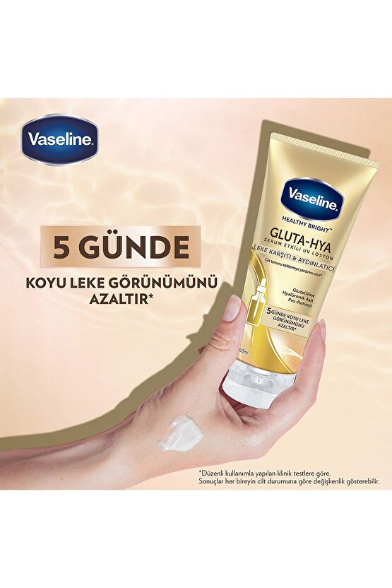 Gluta Hya Serum Etkili Uv Vücut Losyonu Leke Karşıtı Ve Aydınlatıcı 200 ml