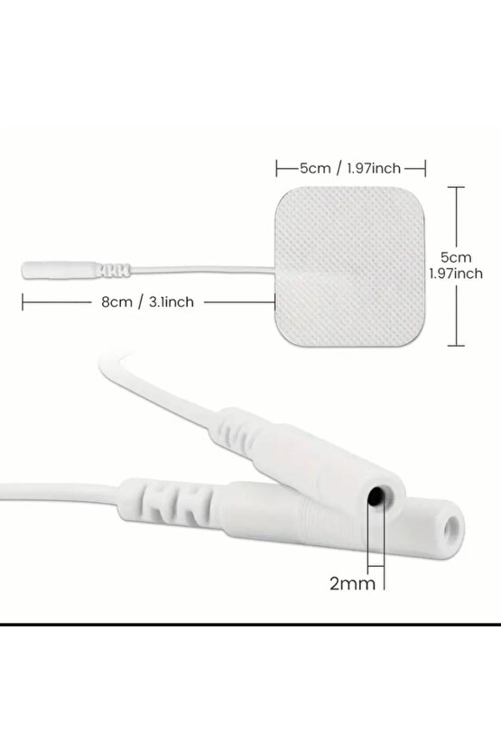 Tens Elektrodu Tens Cihaz Yedek Pedi 10 paket