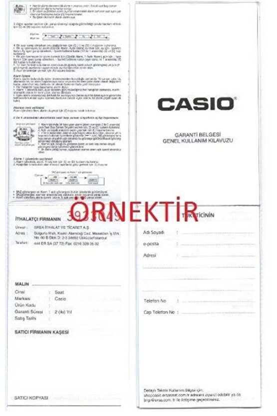 Tq-140-7df Alarmlı Masa Saati