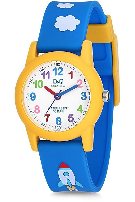 Rakamlı Unisex Çocuk Desenli Silikon Kordonlu Saat