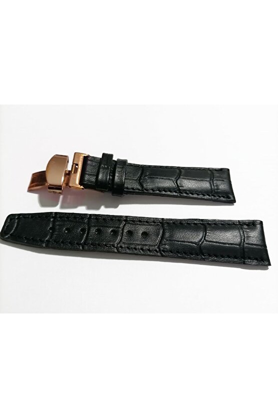 &Hertür Saate &Uygun  Kelebek  Toka  24 MM  siyah kordon   (190 )