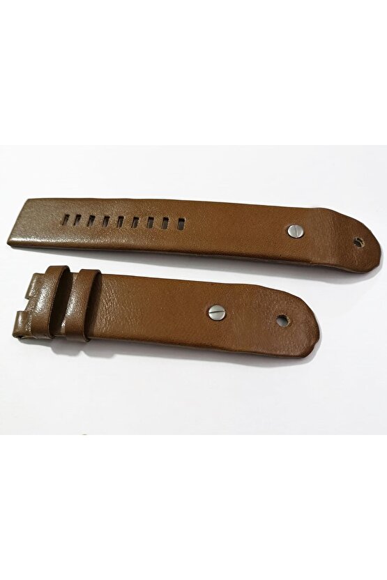 Dizel Uyumlu vidalı Saat Kordonu Hakiki Deri 26 MM  vidalı ===