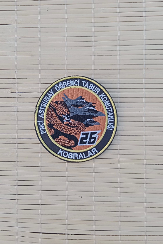 2.ci Astsubay Ogrenci Tabur Komutanligi Kobralar 25 Arma Patch Pec