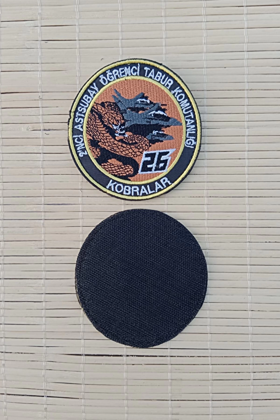 2.ci Astsubay Ogrenci Tabur Komutanligi Kobralar 25 Arma Patch Pec