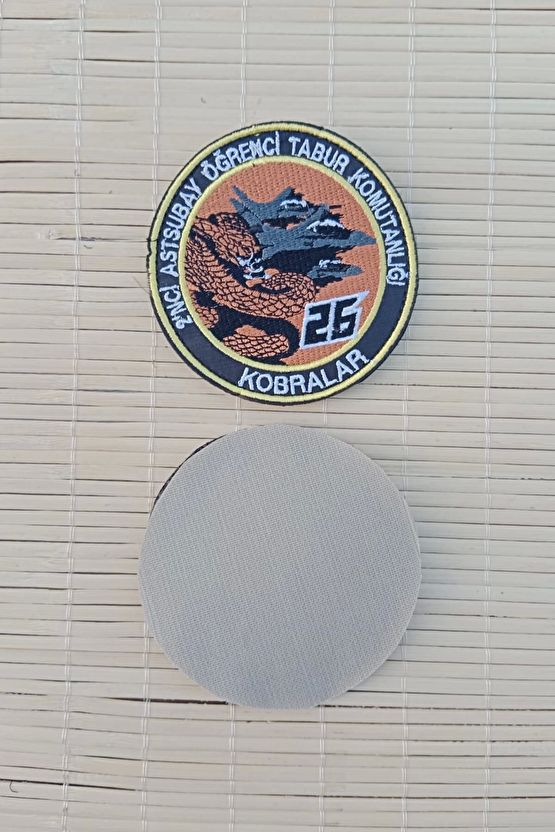 2.ci Astsubay Ogrenci Tabur Komutanligi Kobralar 25 Arma Patch Pec