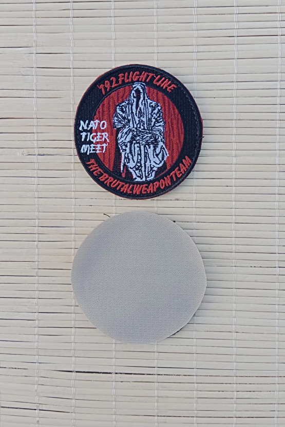 192. Flight Line Nato Tiger Meet The Brutal Weaponteam Nakis İslemeli Arma Patch Pec