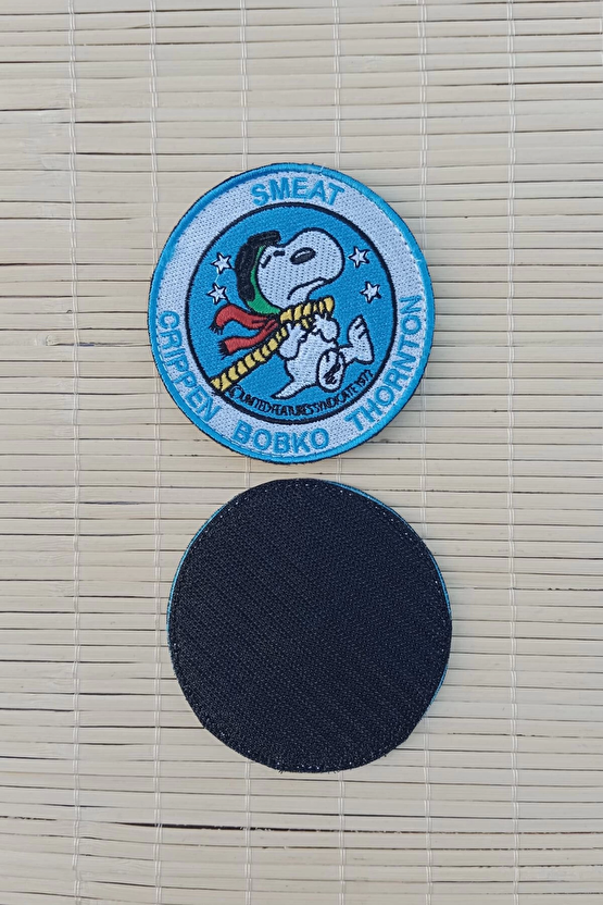 Smeat Crippen Bobko Thornton Nakis İslemeli Arma Patch Pec