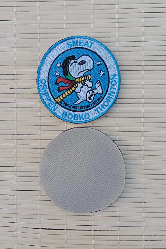 Smeat Crippen Bobko Thornton Nakis İslemeli Arma Patch Pec