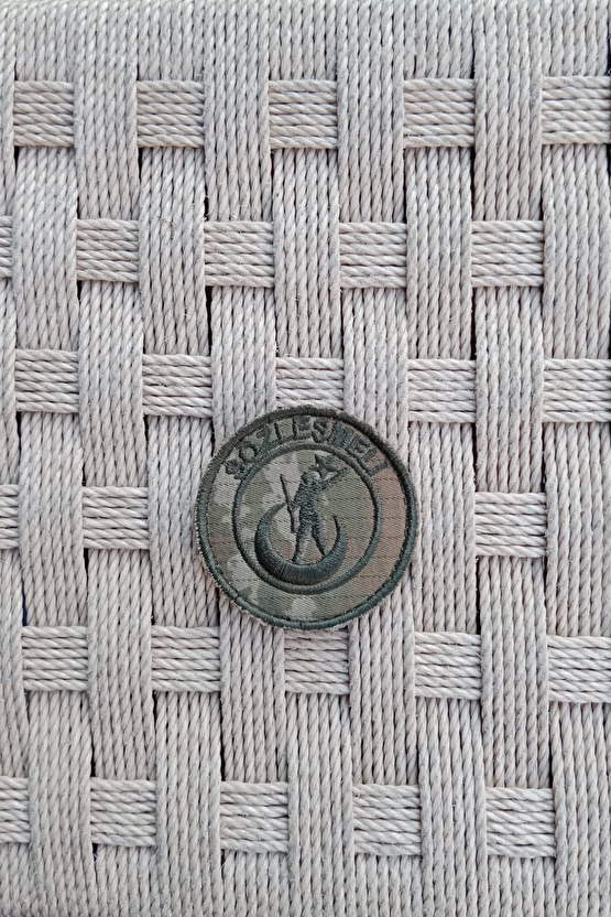Kara Kuvvetleri Kamuflaj Renkli Sozlesmeli Nakis İslemeli Arma Patch Pec