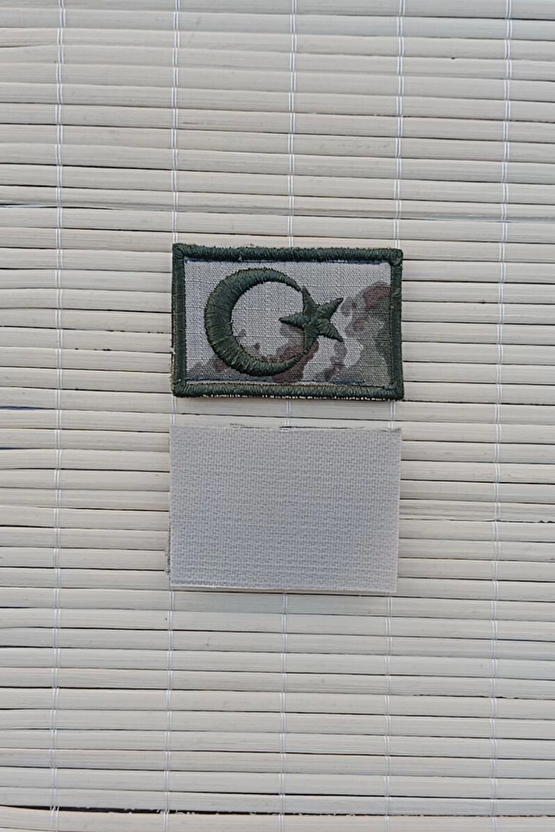 Kara Kuvvetleri Kamuflaj Renkli Nakis İslemeli Arma Patch Pec Bayrak