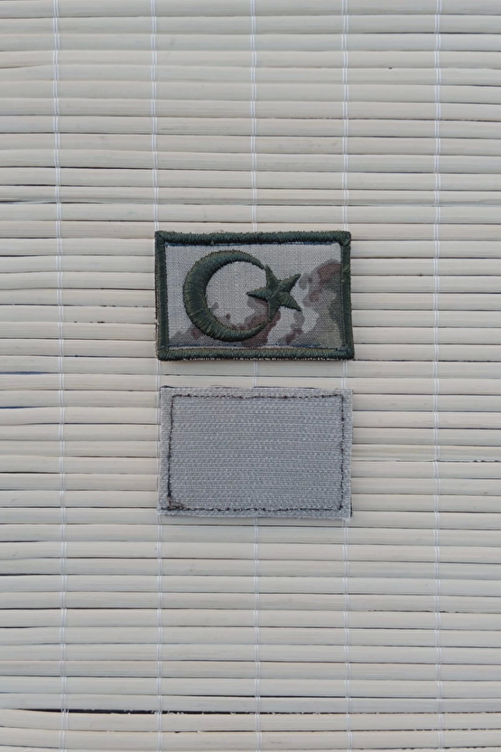 Kara Kuvvetleri Kamuflaj Renkli Nakis İslemeli Arma Patch Pec Bayrak