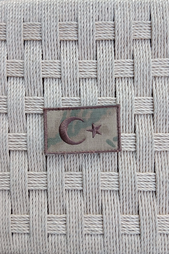 Jandarma Kamuflaj Renkli Nakis İslemeli Arma Patch Pec Bayrak