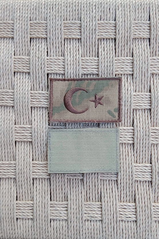 Jandarma Kamuflaj Renkli Nakis İslemeli Arma Patch Pec Bayrak