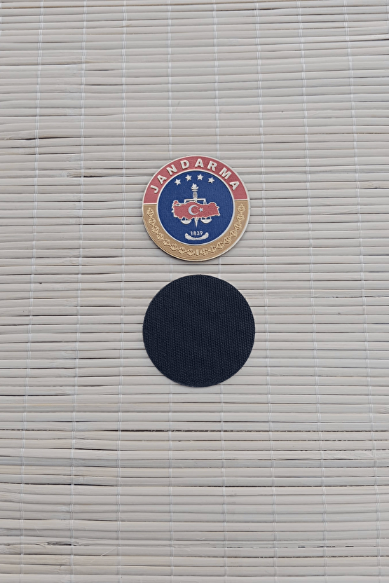Jandarma Asayis 1839 Kirmizi Lacivert Zemin 3d Plastik Gogus Arma Patch Pec