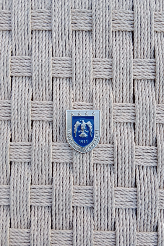 Turk Hava Kuvvetleri 1911 Kartal Amblemli Ozel Tasarim Ufak Cuzdan Rozeti