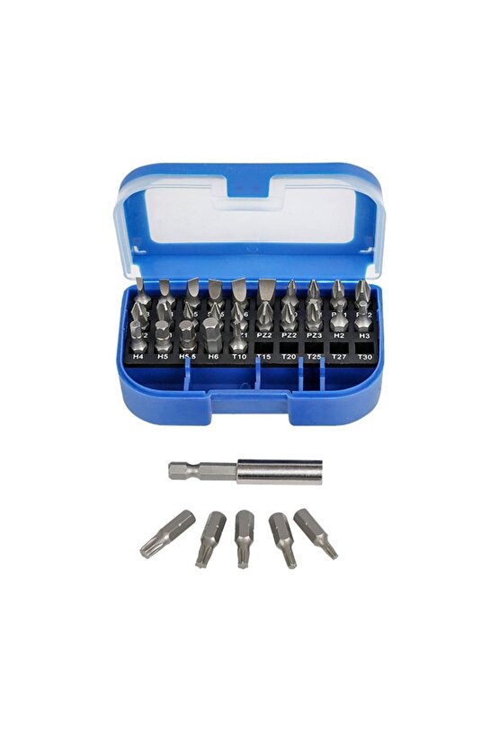 WP200513 31 Parça CR-V Vidalama Bits Uç Seti