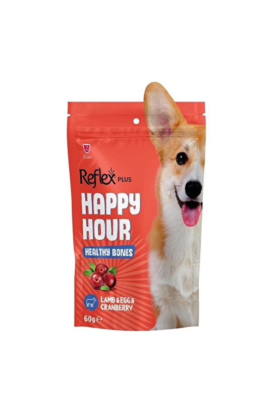 Happy Hour Sağlıklı Kemikler için Destekleyicii Köpek Ödül Maması 60 gram