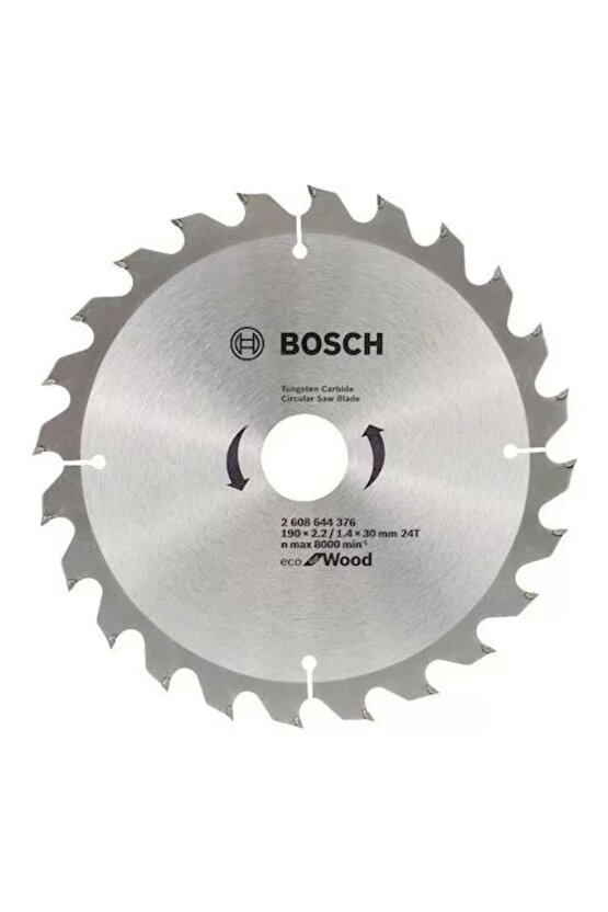 Eco For Wood Ahşap Daire Testere 190 X 2.21.4 X 30 mm 24 Diş