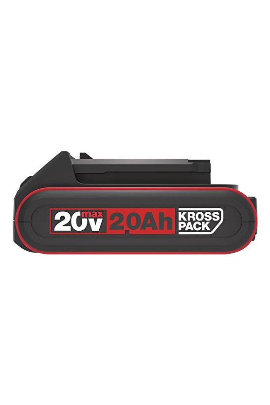 KAB20 20Volt 2.0Ah. Li-ion Kross Pack Profesyonel Yedek Akü