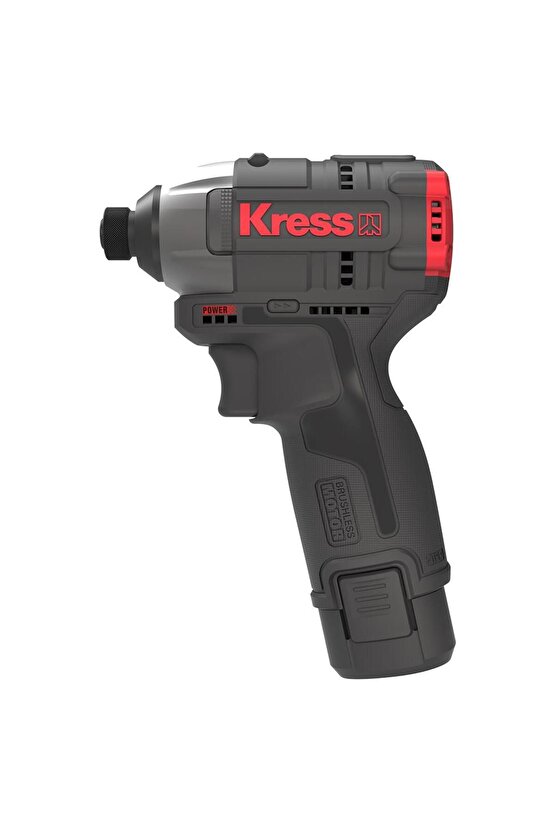 KUB50.2 12Volt 2.0Ah Li-ion Çift Akülü 140Nm Kömürsüz Profesyonel Şarjlı Darbeli Tornavida