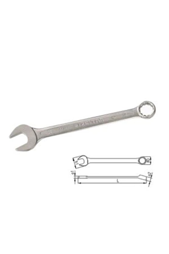 İzeltaş 0320 02 0010 10mm Kombine Anahtar Kısa Boy