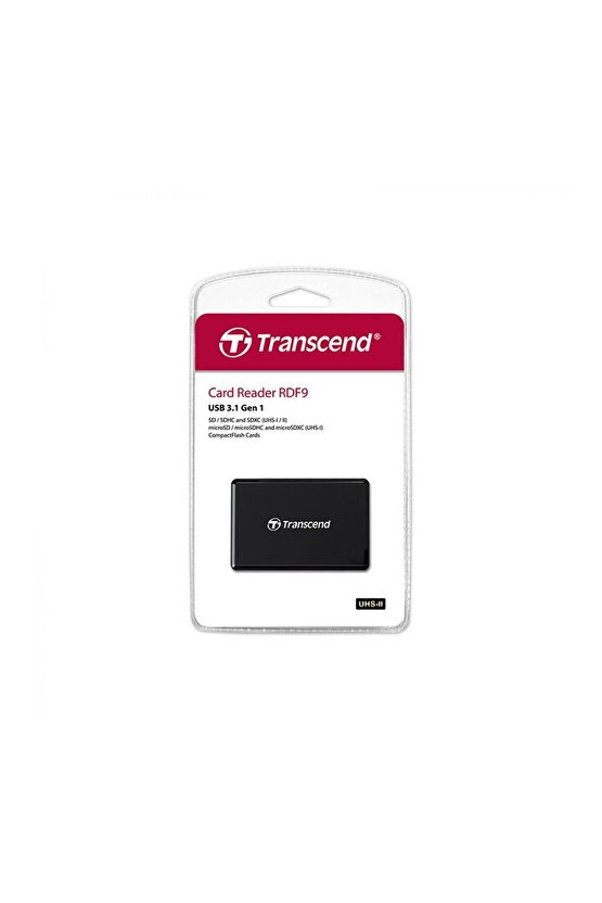 Ts-rdf9k Usb 3.13.0 Uhs-ıı Multi Card Reader Siyah