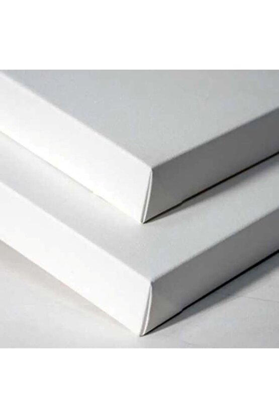 Tuvall 30x40 cm Arkadan Zımbalı Yüksek Kaliteli Astarlı Hazır Tuval Boş Tuval Tablo