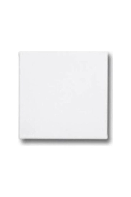 20x20 cm 5 Adet Kare Boş Tuval Tablo