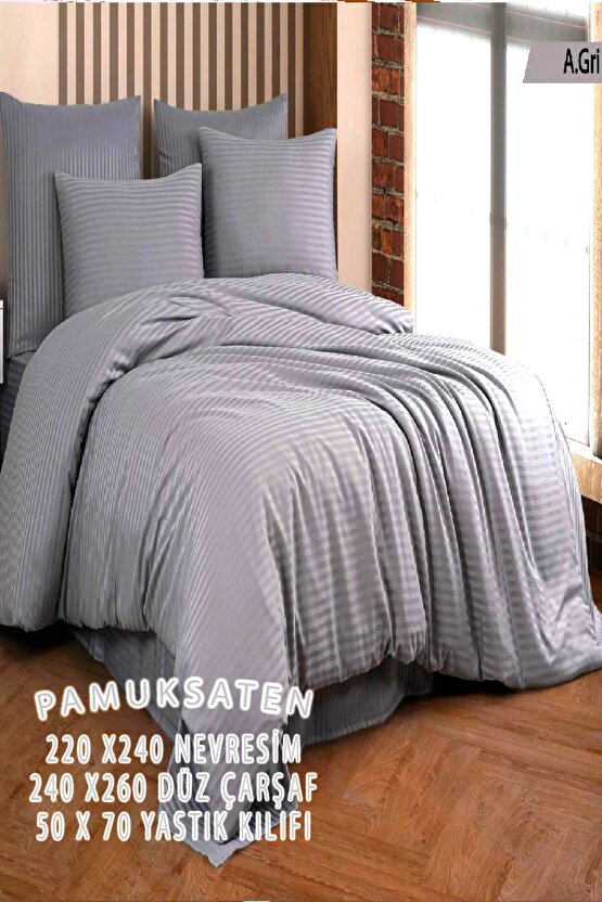 Cotton Shine PAMUK SATEN NEVRESİM TAKIMI