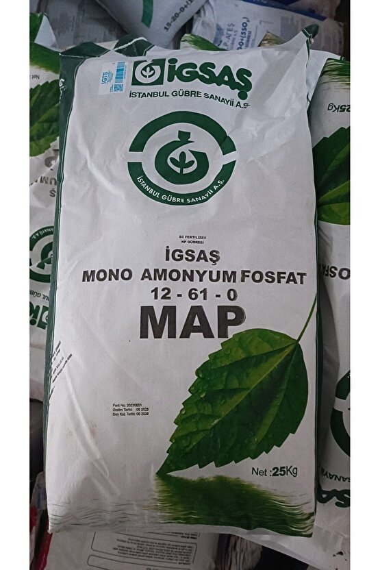 Mono Amonyum Fosfat (MAP) 12-61-0 25 Kg