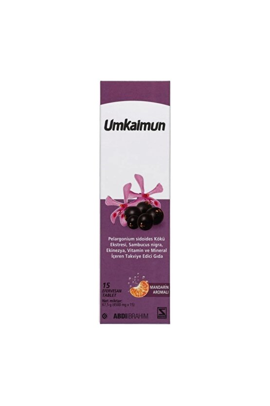 Vitamin ve Mineral  Efervesan 15 Tablet
