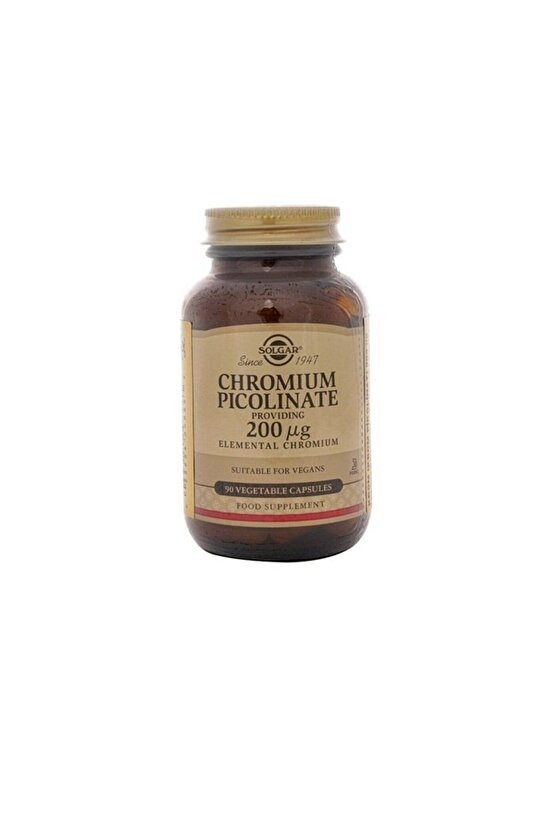 Chromium Picolinate 200mcg 90 Vegi Kapsül
