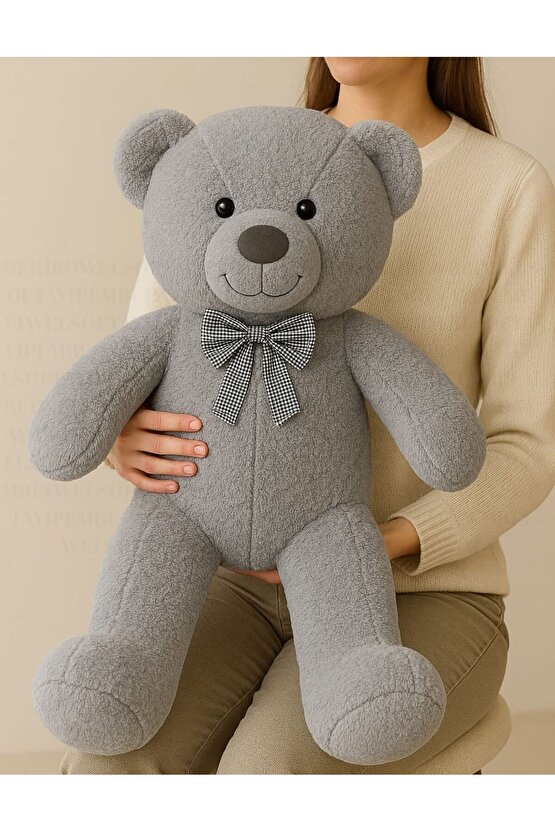 90 CM PELUŞ AYI SEVGİLİLER GÜNÜ - ANNELER GÜNÜ - ÖZEL GÜN PELUŞ OYUNCAK