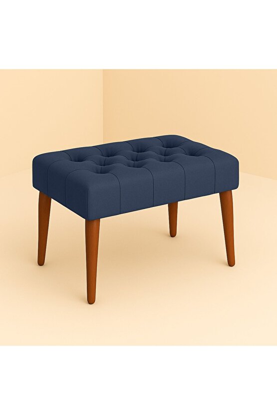 Karmen Bench Puf - Lacivert
